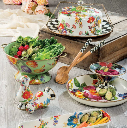 Mackenzie-Hidess, White Flower Market, Bowl of Abundance